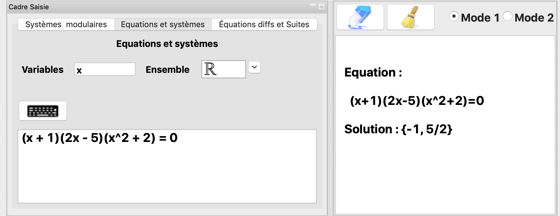 Simulation haute performance maths